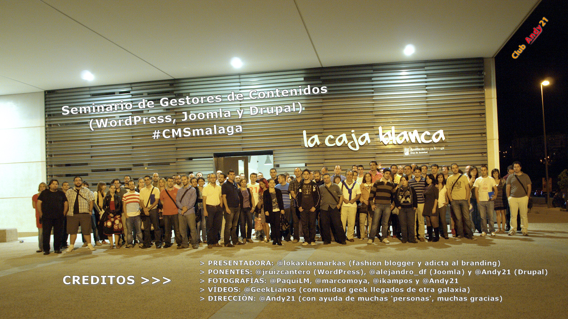 CMSmalaga Foto de grupo en #CMSmalaga, haz clic para verla completa