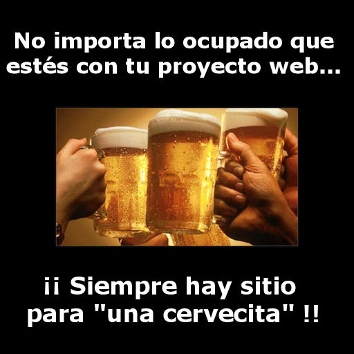 Siempre hay sitio para una cervecita