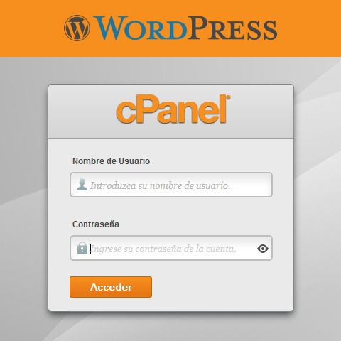 Instalar WordPress con cPanel