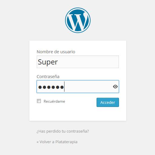 backend wordpress