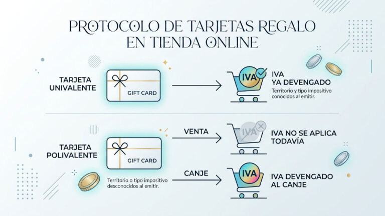 Protocolo de tarjetas regalo en tienda online